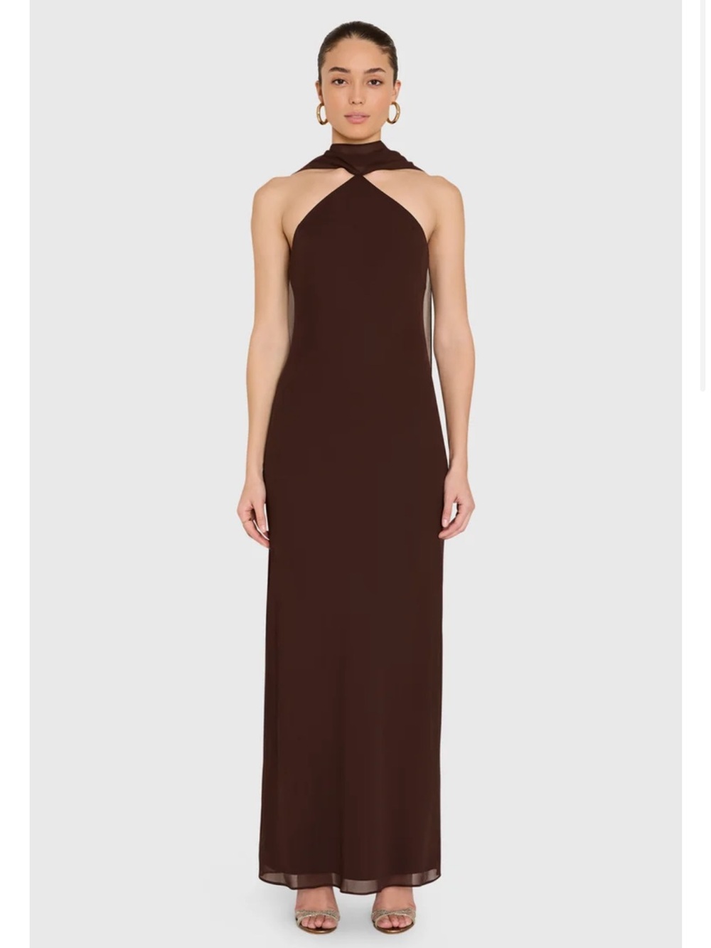 AMANDA UPRICHARD Ashton Maxi - Cocoa XS